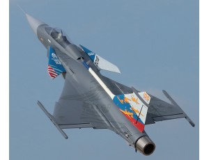 Freewing JAS-39 Gripen 80mm EDF Jet Kit Version With Full Servo